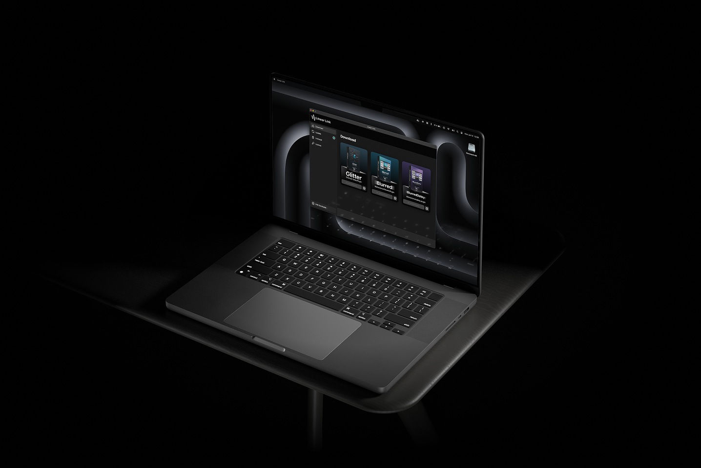 Linear Link Laptop Mockup