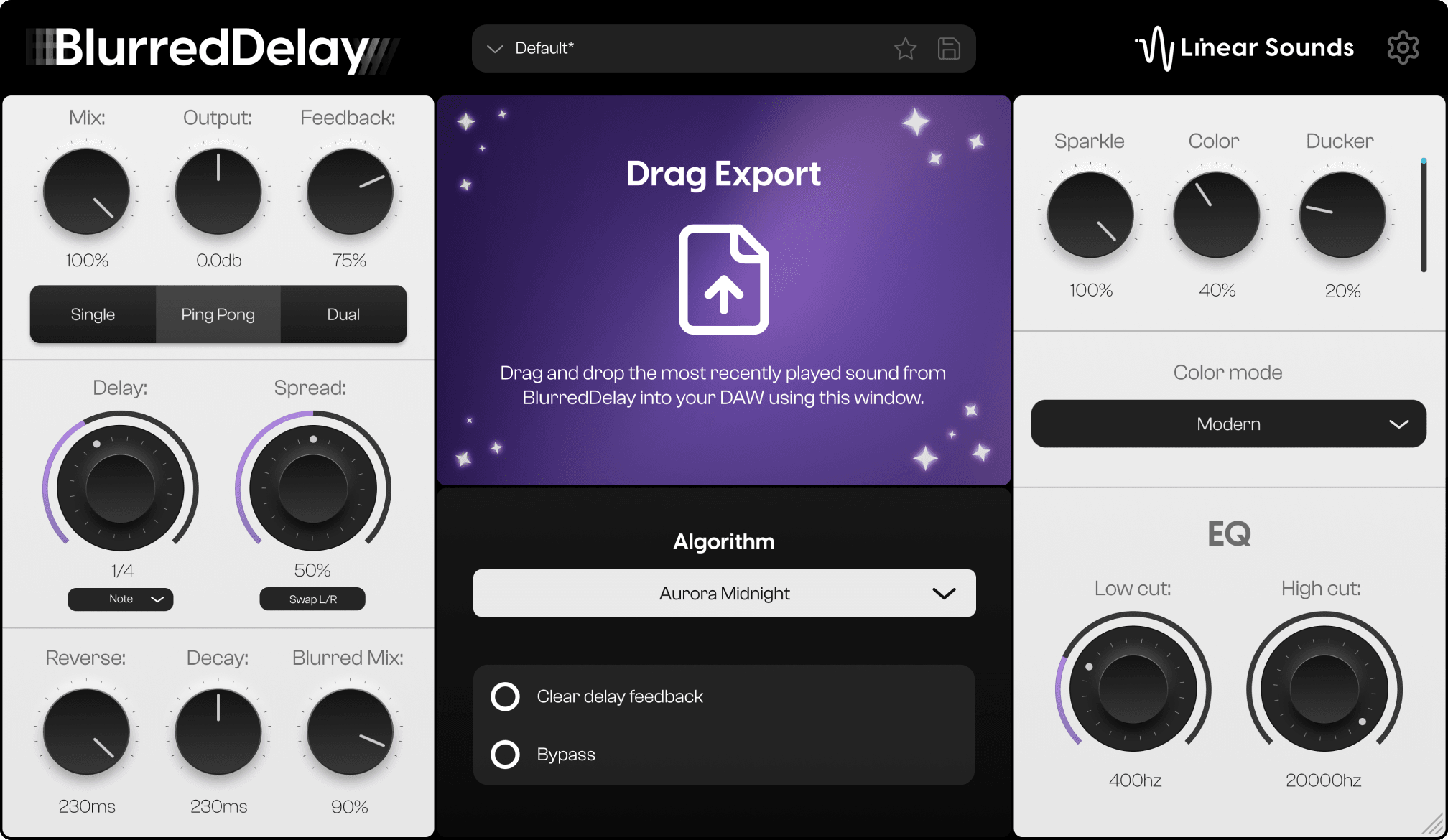 Drag Export