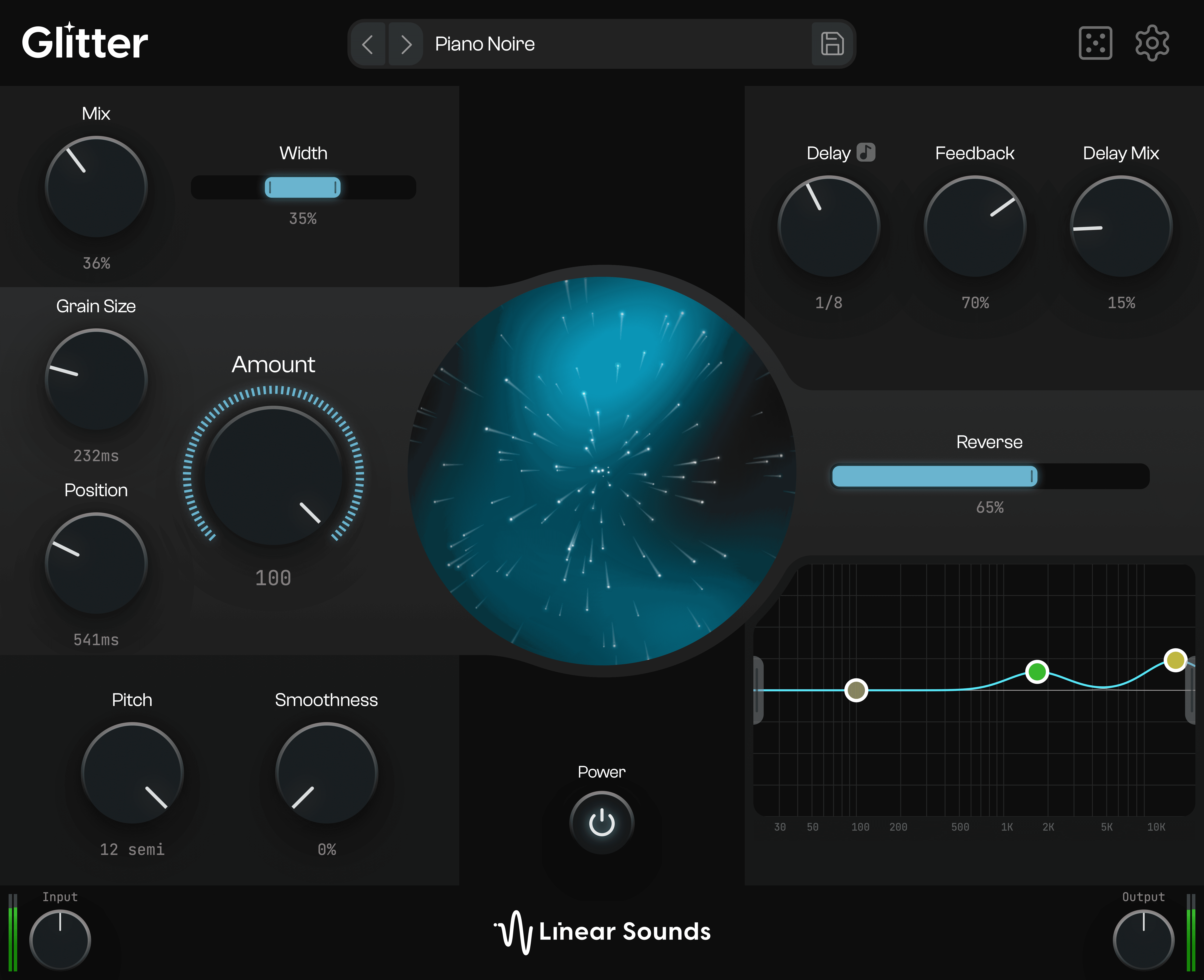 Glitter plugin